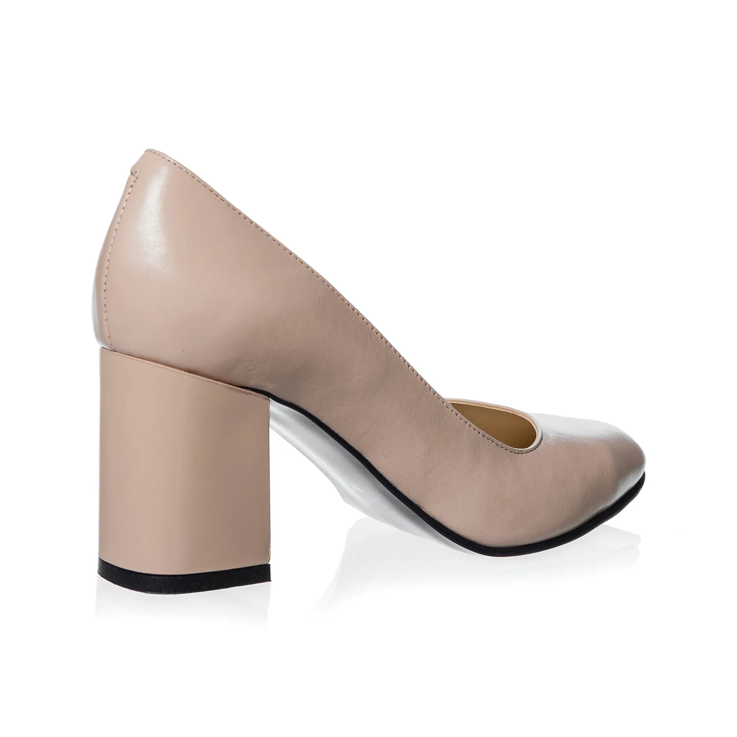 Catinca Shoes R7 NU pantofi dama nude piele box