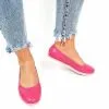 Catinca Shoes BL1 R balerini piele naturala roz