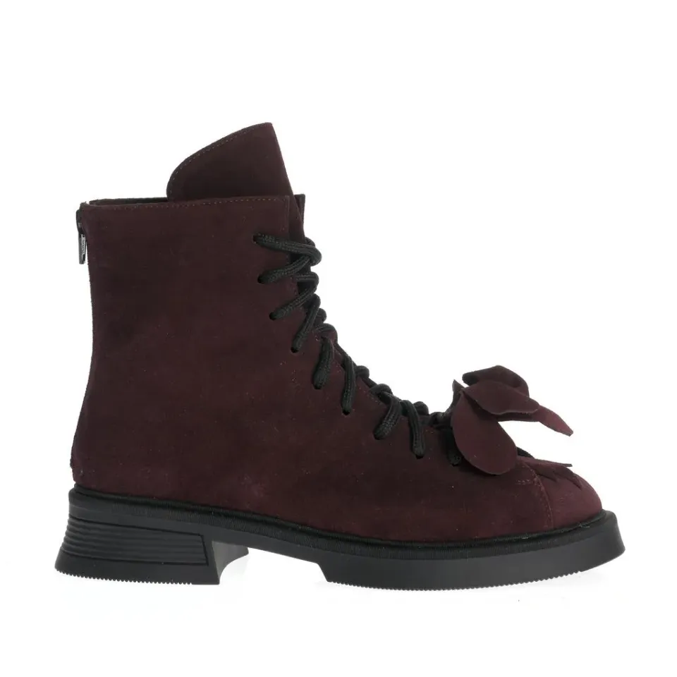 Ana Urbana Shoes Yasmina bocanci mov piele întoarsă