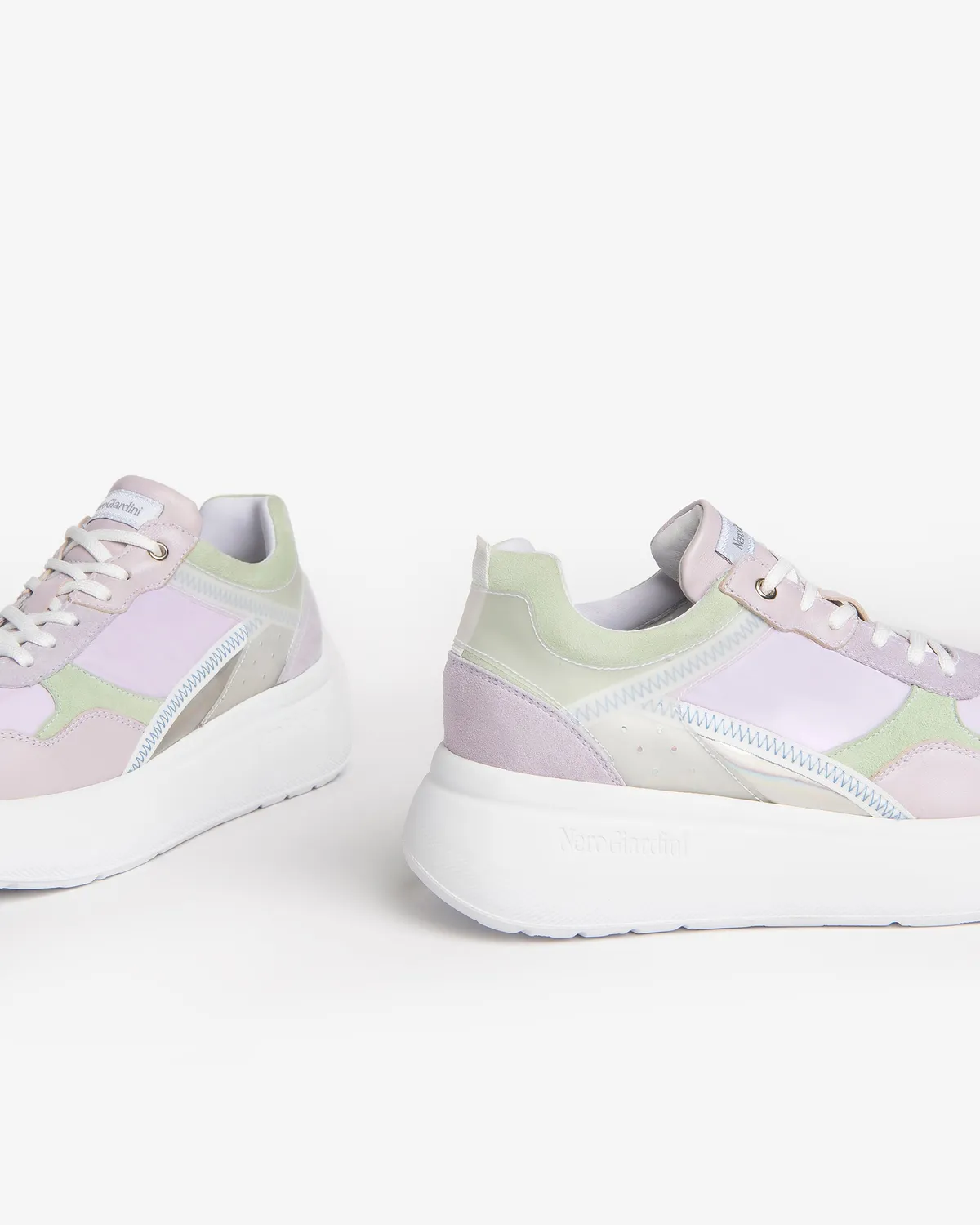 NeroGiardini sneakers dama piele intoarsa DryGo