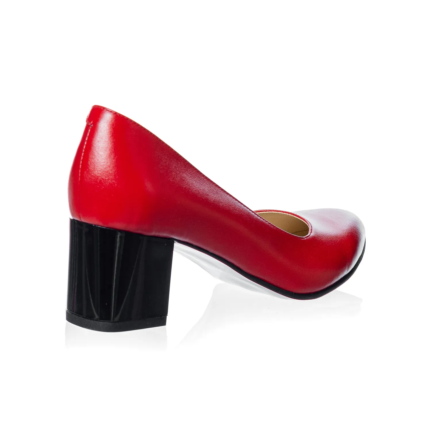Catinca Shoes A2 RB pantofi piele rosu box dama