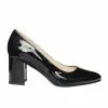 Catinca Shoes R7 NL pantofi dama piele negru lac