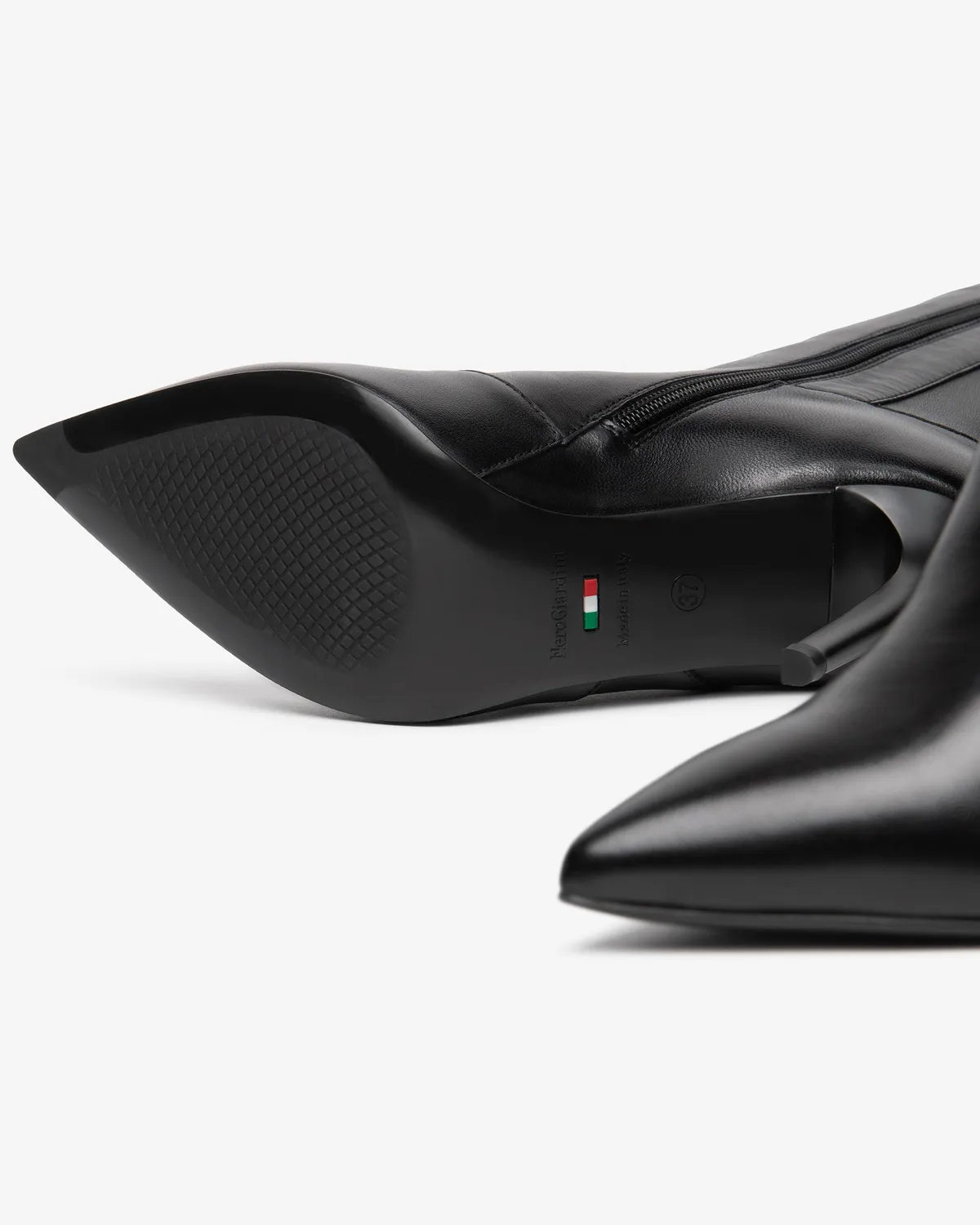 NeroGiardini Cizme Dama Piele Toc Stiletto 95 mm