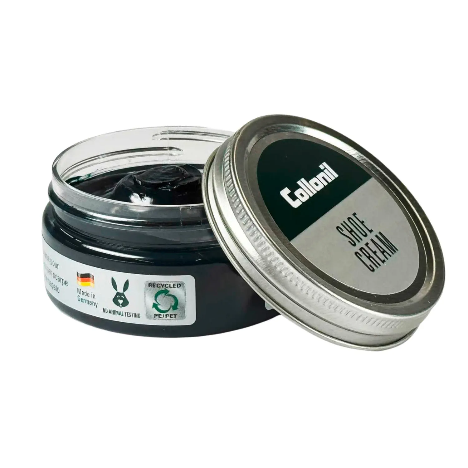 BÄR Shoe polish cremă pantofi neagră 60 ml intens