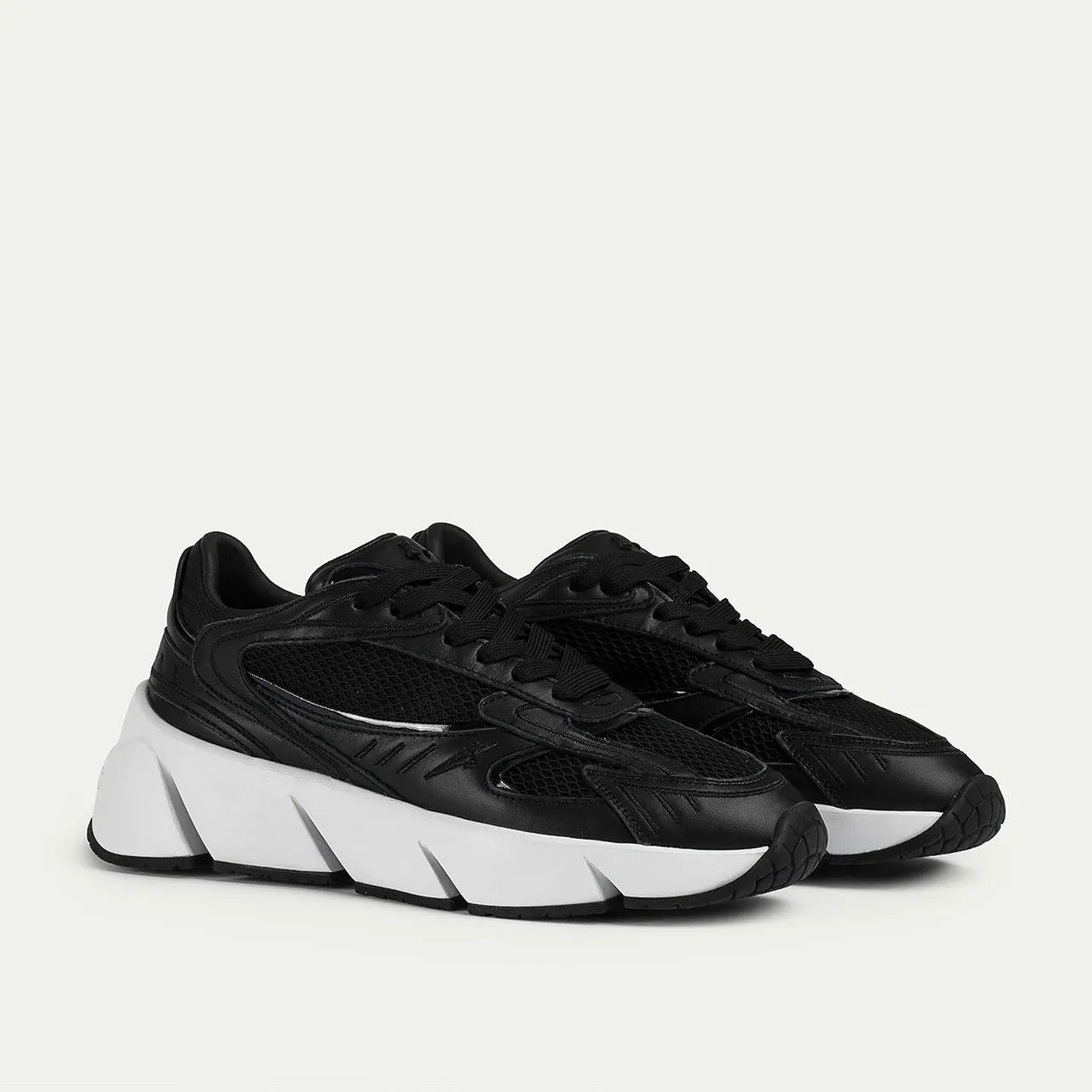 Cesare Paciotti Blade Runner sneakers dama plasa toc jos