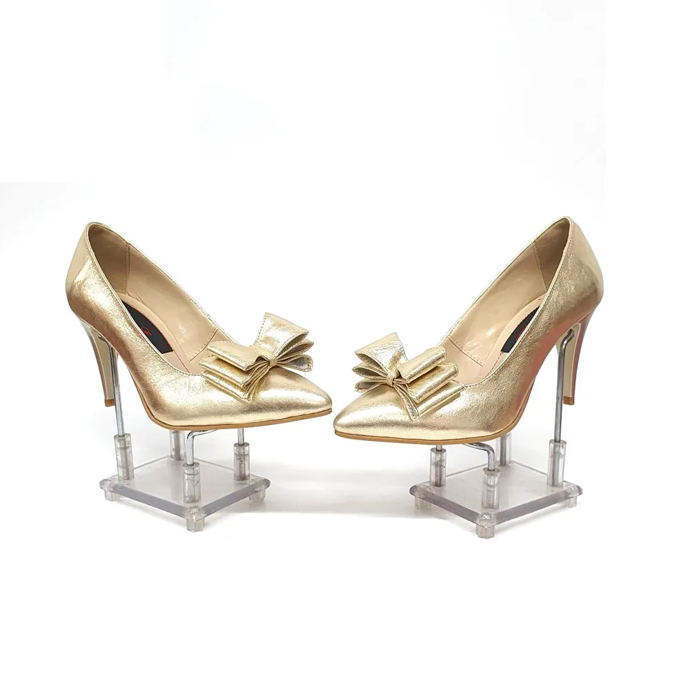 Catinca Shoes A15 AU pantofi damă piele auriu