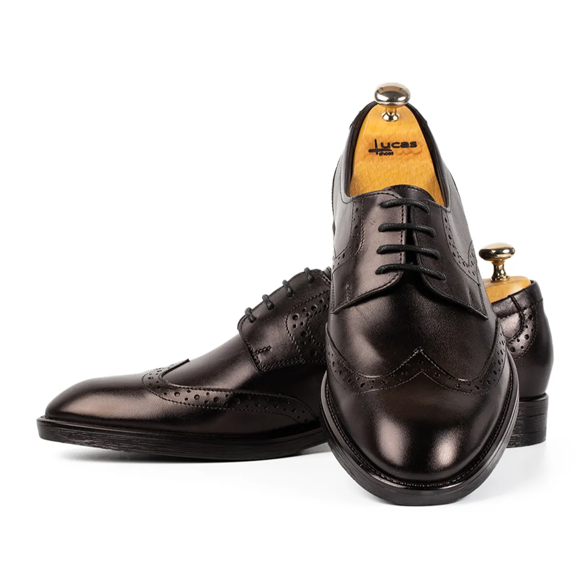 Lucas Shoes Elegant 500 pantofi piele negru