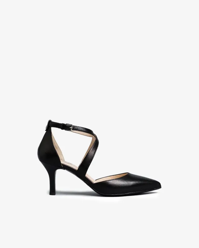 NeroGiardini Premium Pantofi toc damă piele pentru ocazii