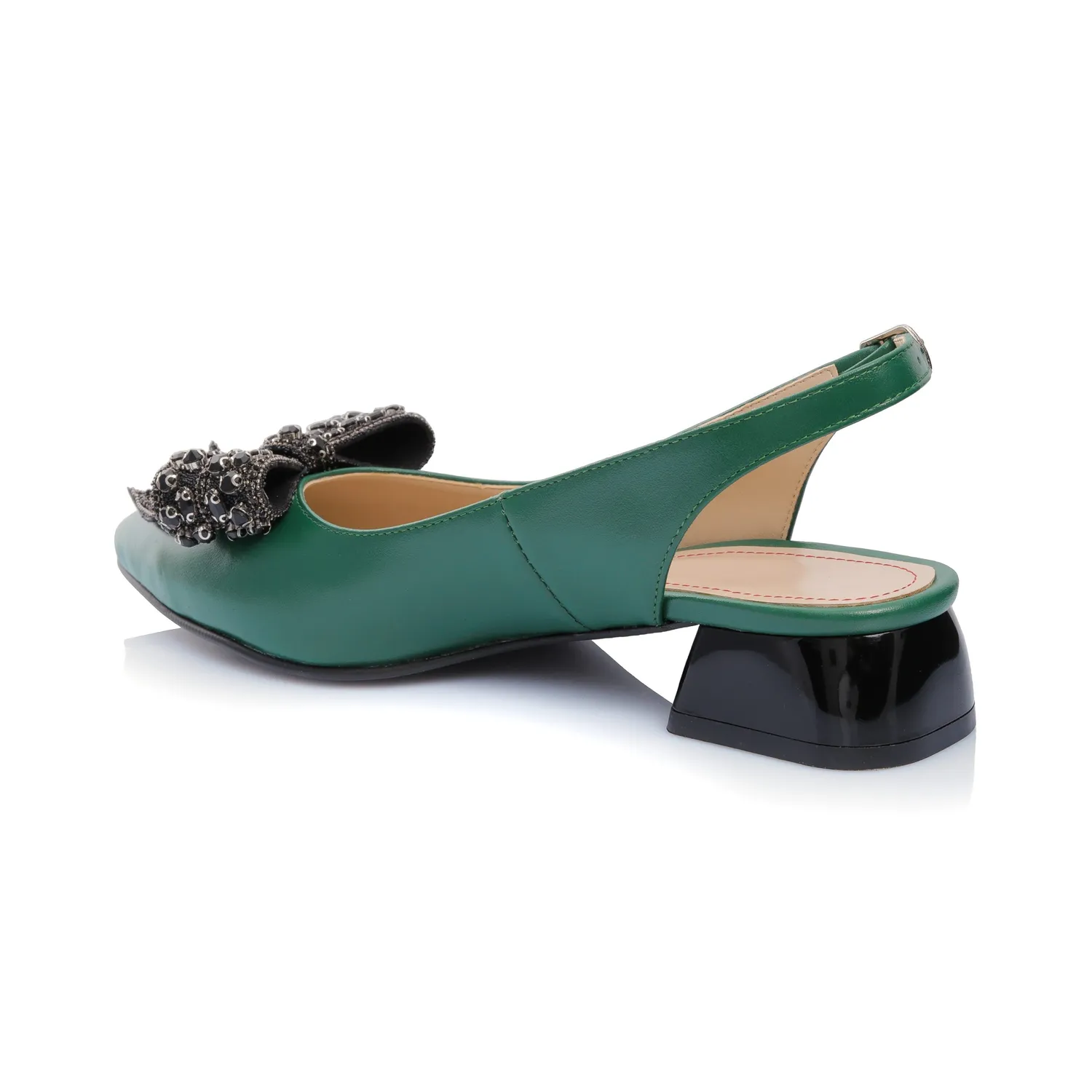 Catinca Shoes BLD10 VB sandale piele naturala verde