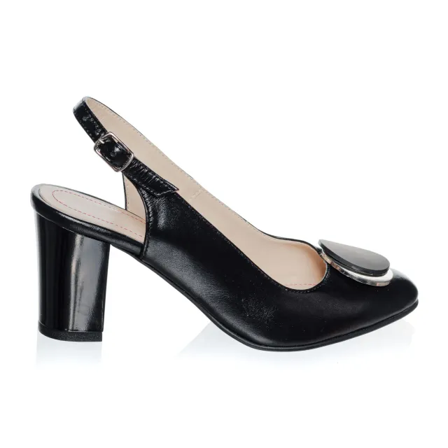 Catinca Shoes D37 NB sandale piele naturala negru