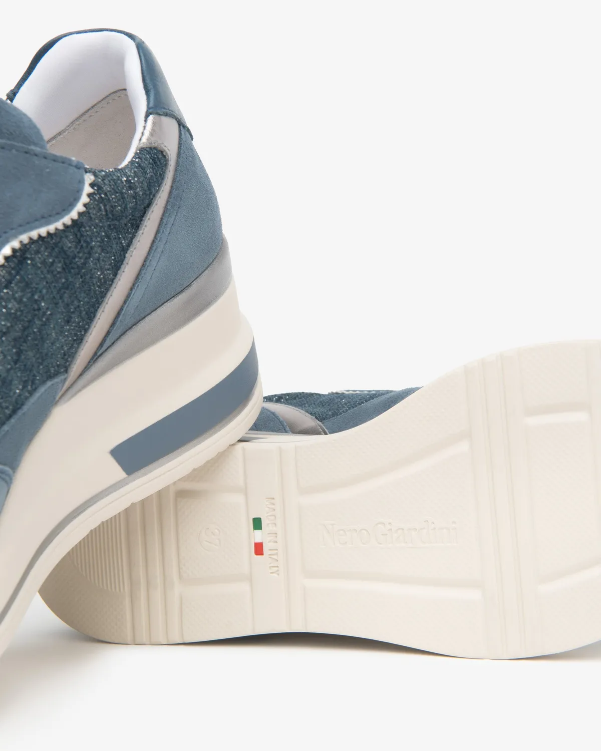 NeroGiardini sneakers dama piele textil vara