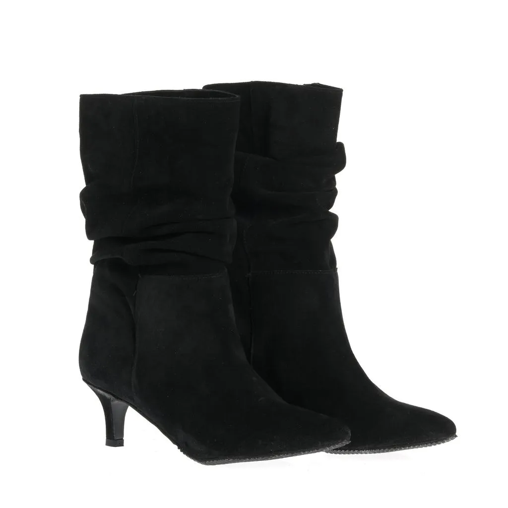 Ana Urbana Shoes Amelia cizme negre toc jos