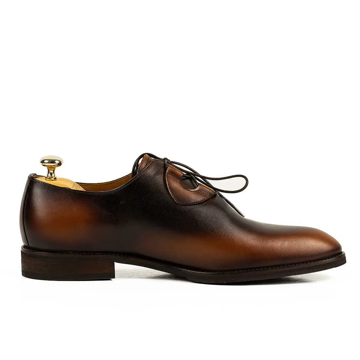 Lucas Shoes Elegant 725 pantofi maro coniac piele