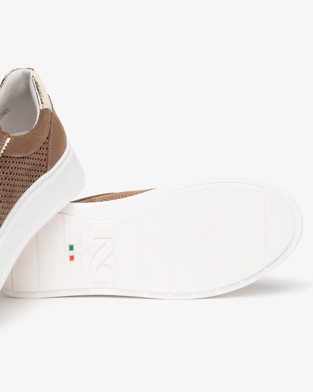 NeroGiardini Sneakers Dama Velur si Material Tehnic