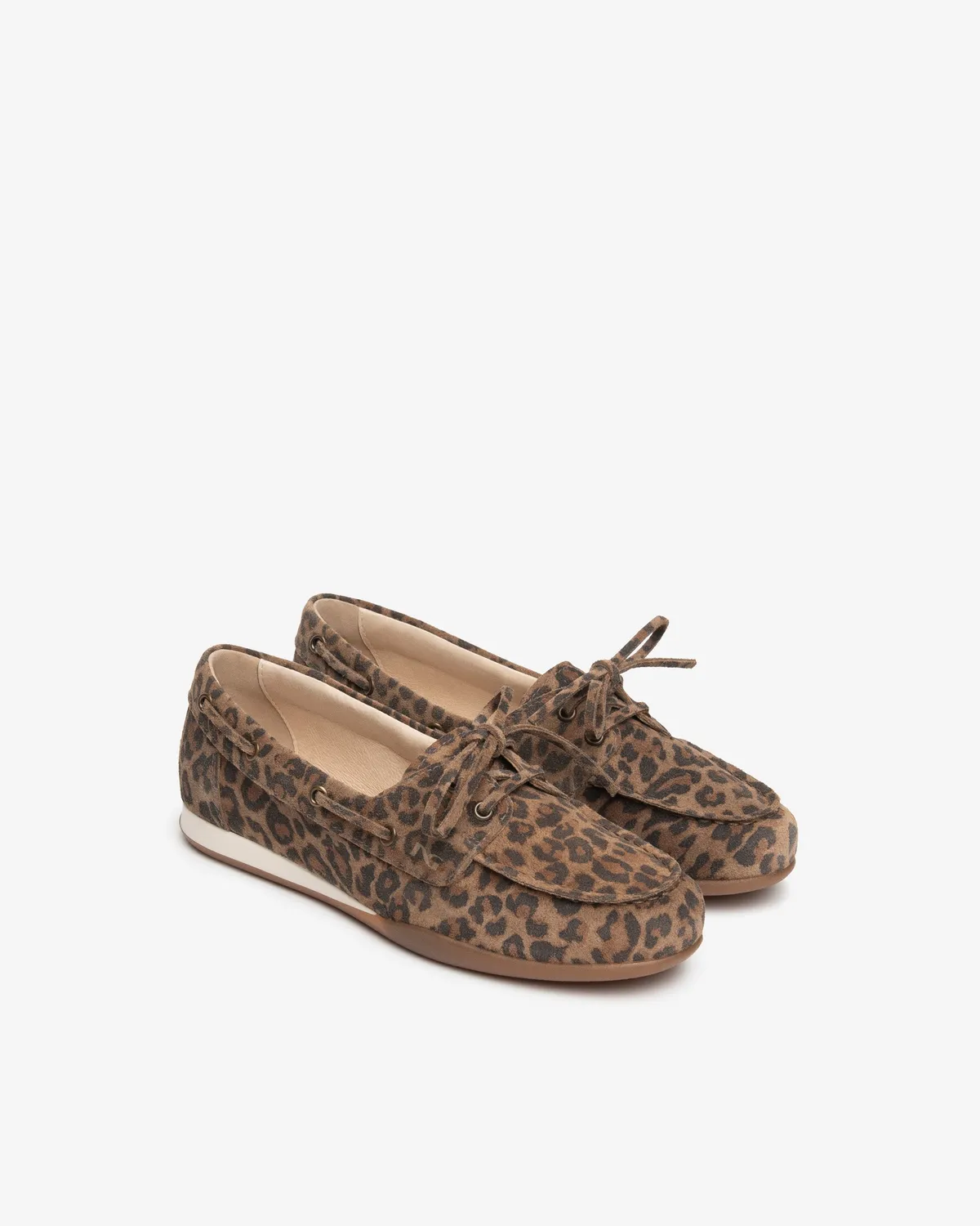 NeroGiardini mocasini damă piele întoarsă animal print