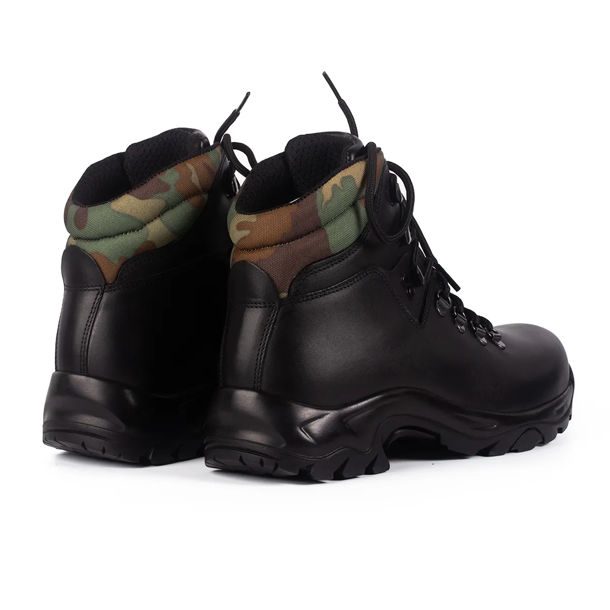 Lucas Shoes 384 bocanci barbati negru camuflaj