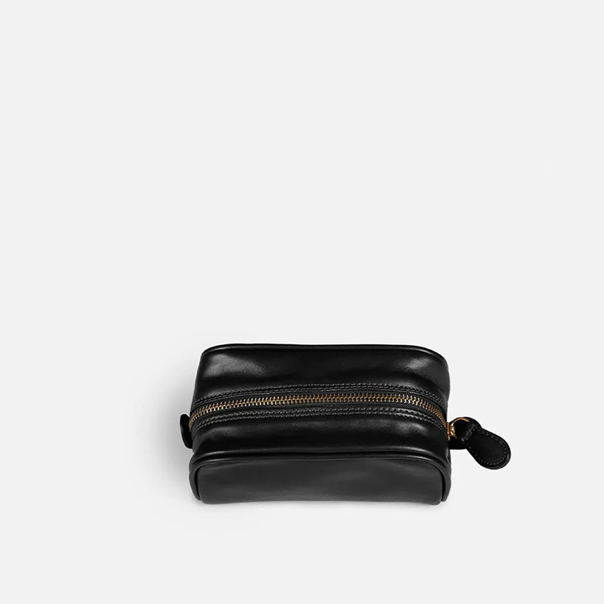 Cecilia Bringheli Riva Black geanta cosmetice piele neagra