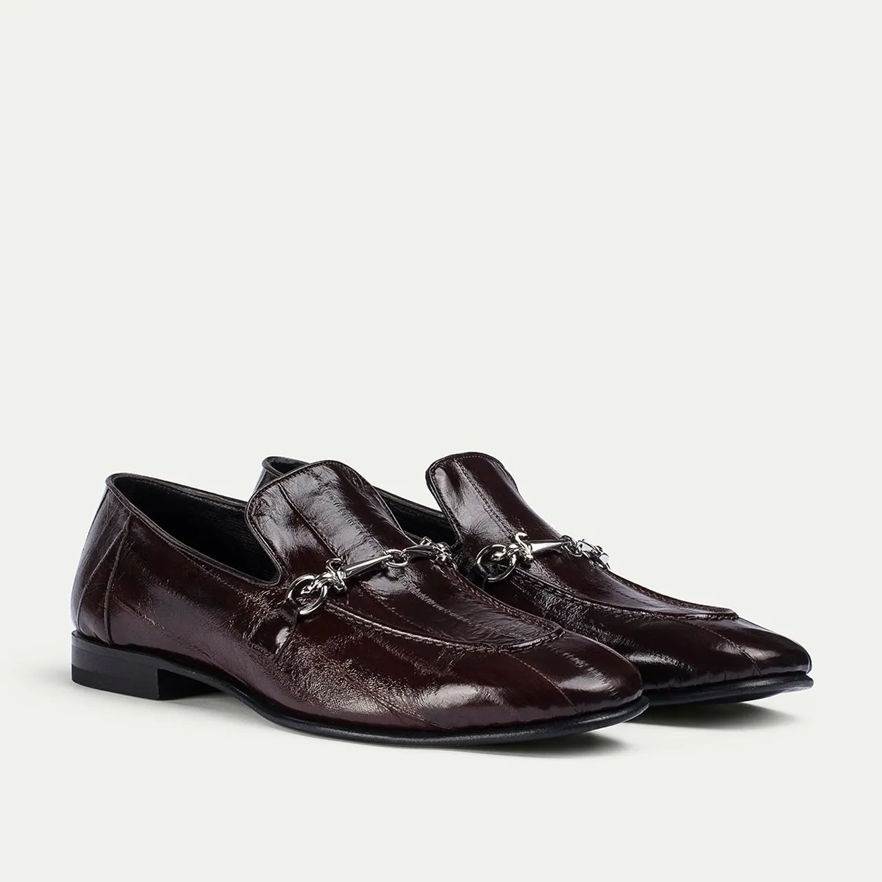 Cesare Paciotti Pocket mocasini maro piele de tipar