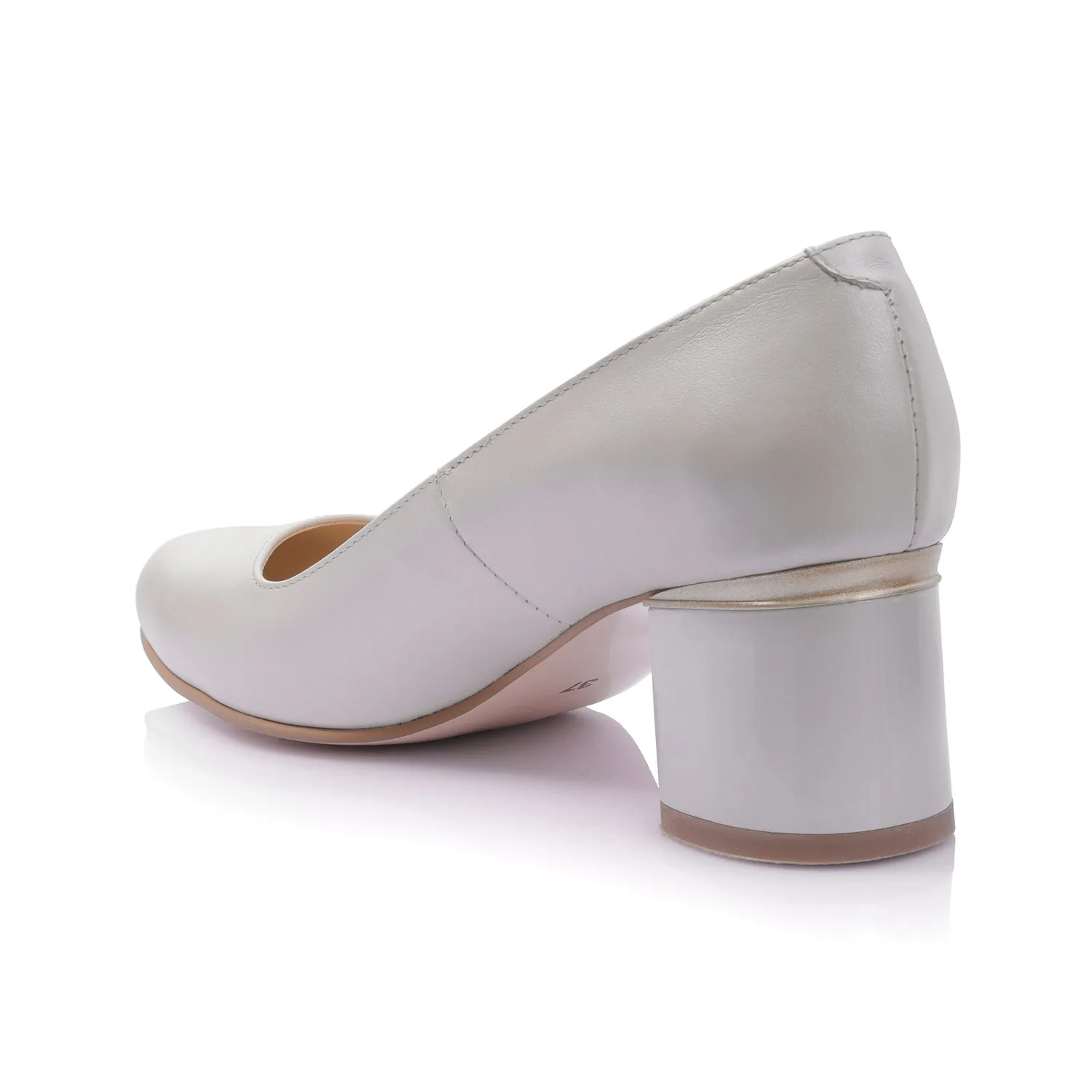 Catinca Shoes A72 BS pantofi dama bej sidef piele