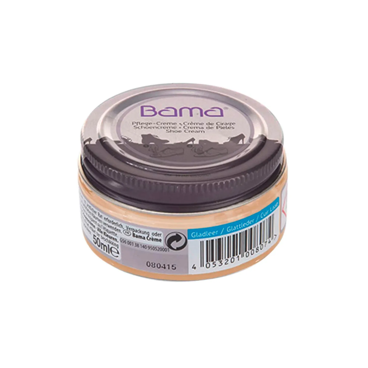 BÄR cremă îngrijire pantofi bordeaux 50 ml