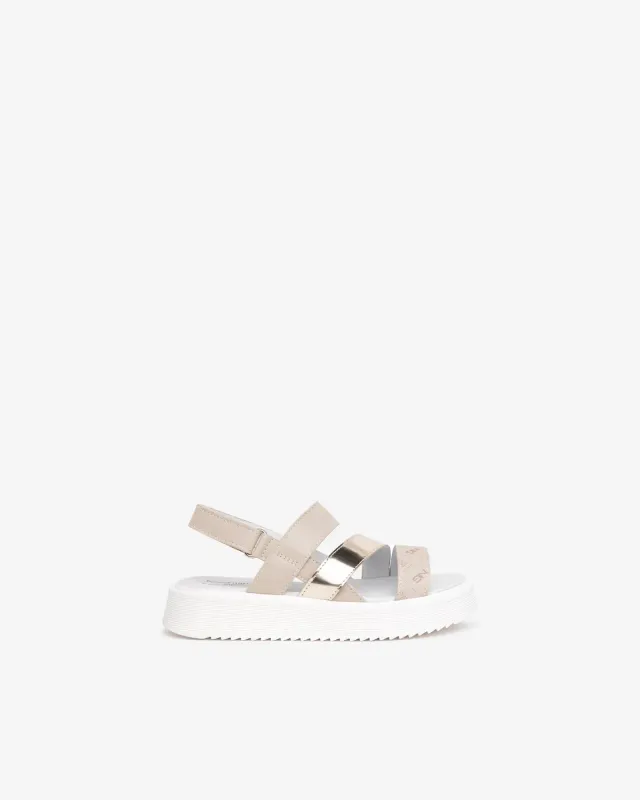 NeroGiardini sandale fete piele velcro