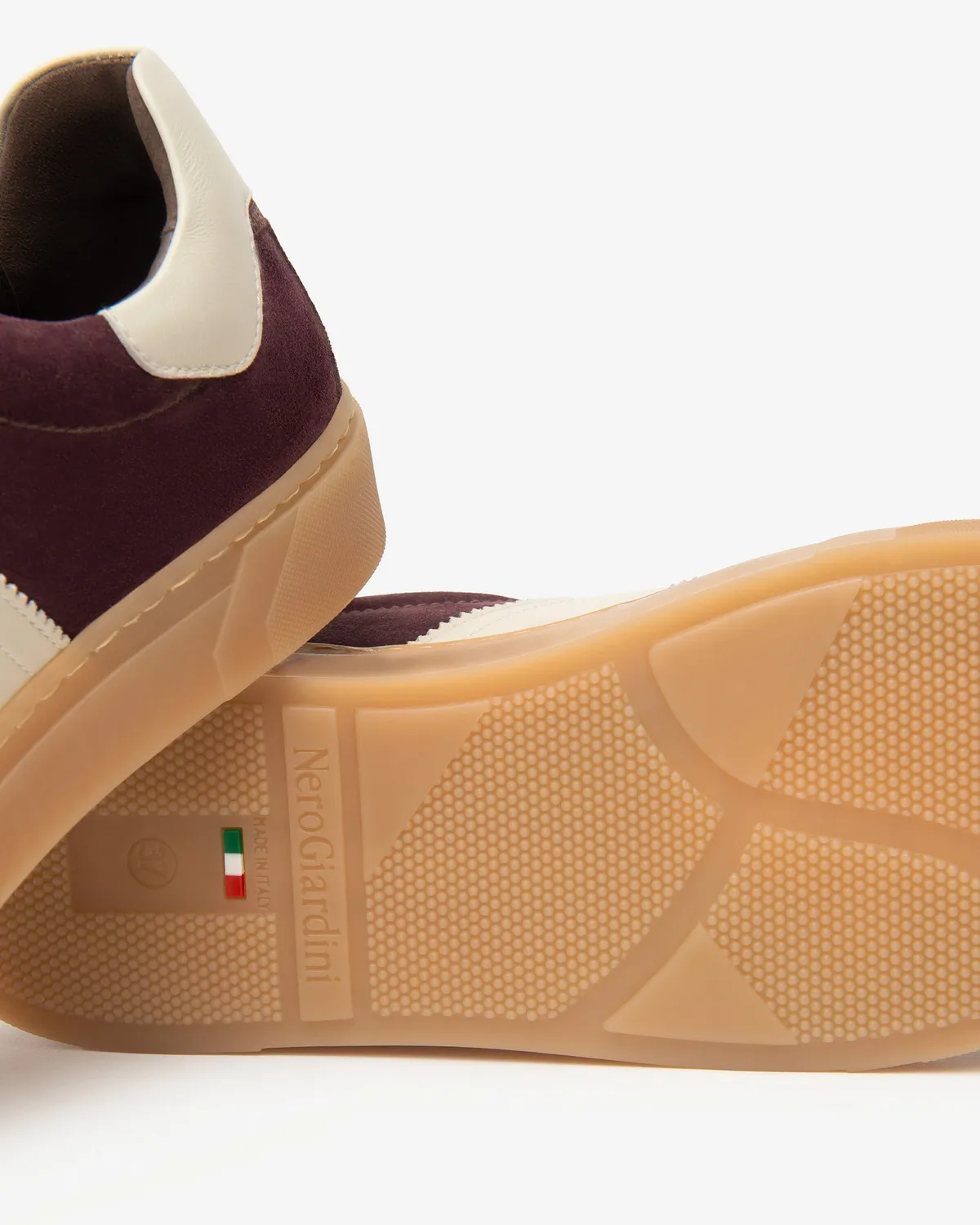 NeroGiardini sneakers piele întoarsă și piele damă