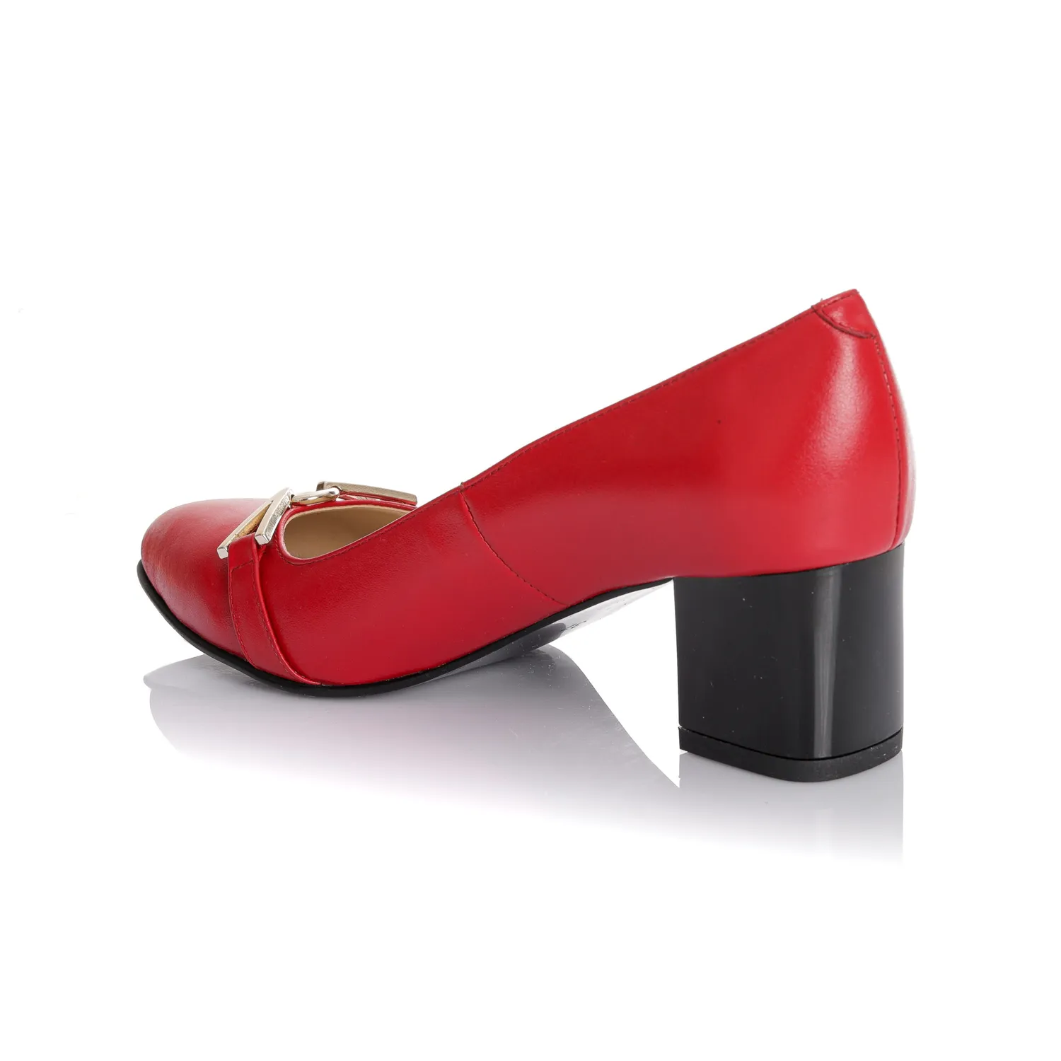 Catinca Shoes A44 RB pantofi dama rosu box