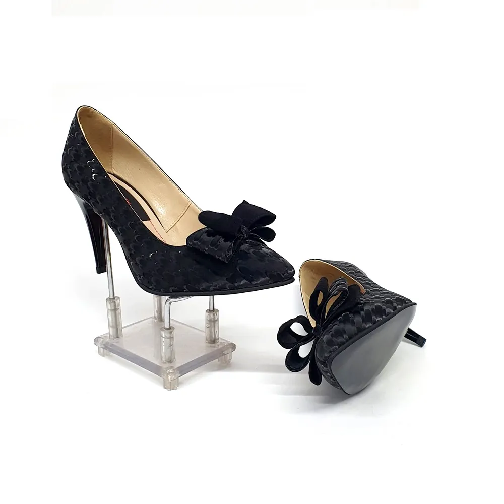 Catinca Shoes A15 N3DA pantofi dama piele negru antilopa