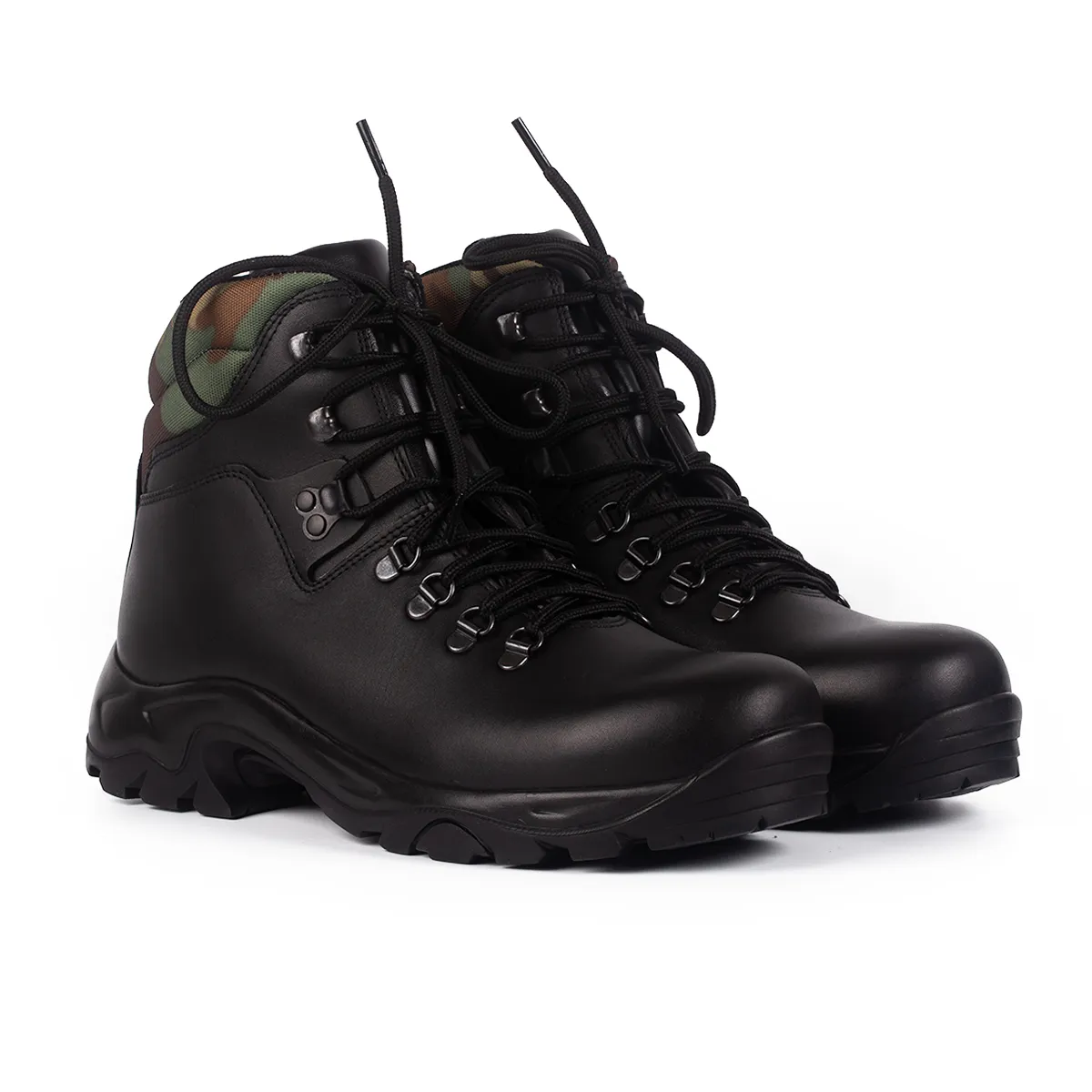 Lucas Shoes 384 bocanci barbati negru camuflaj