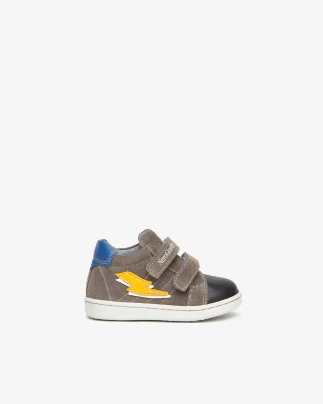 NeroGiardini sneakers bebe baieti piele velcro