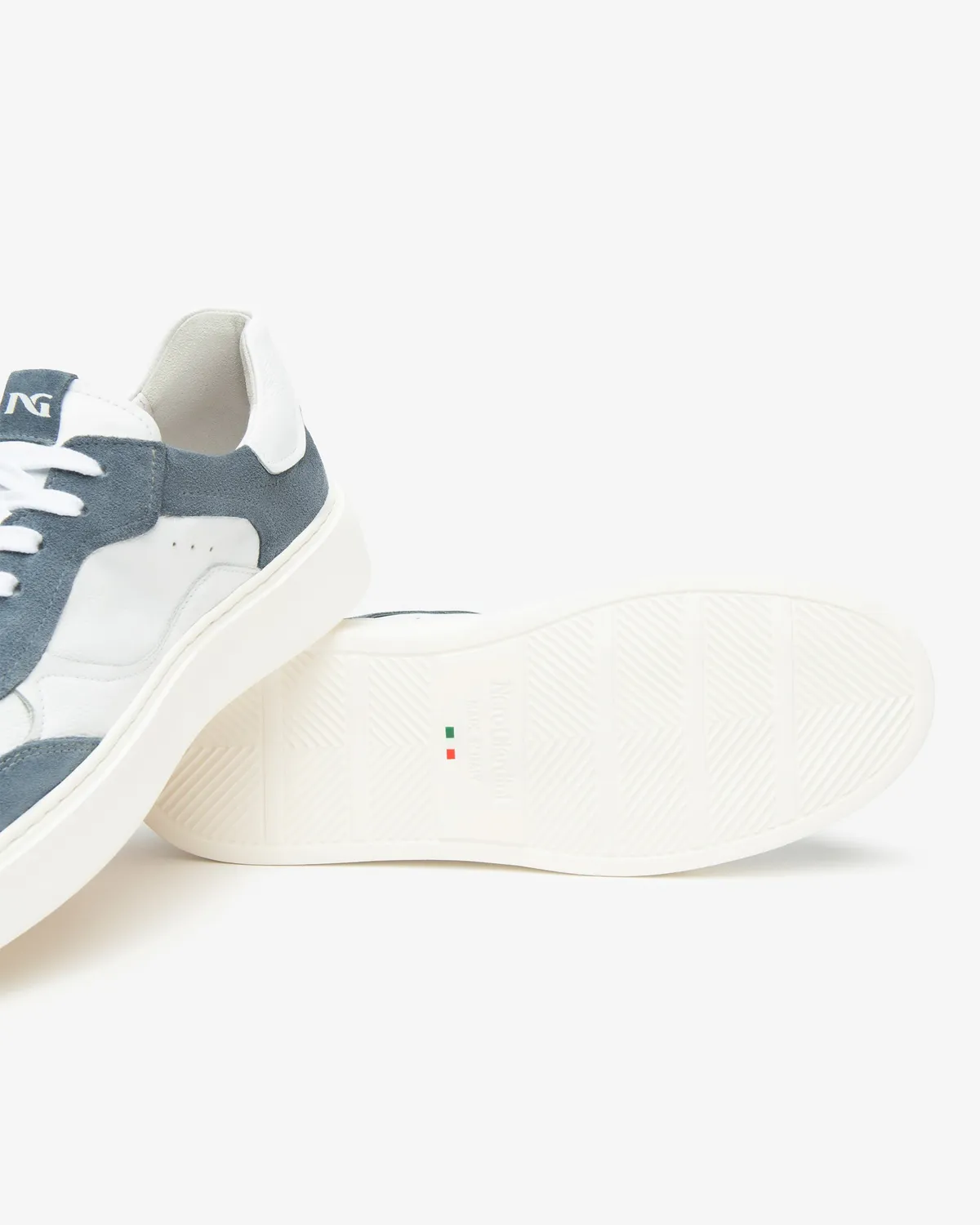 NeroGiardini sneakers barbati piele toc piele intoarsa