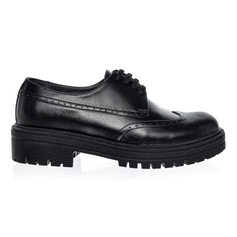 Catinca Shoes G9 NB pantofi dama piele naturala negri