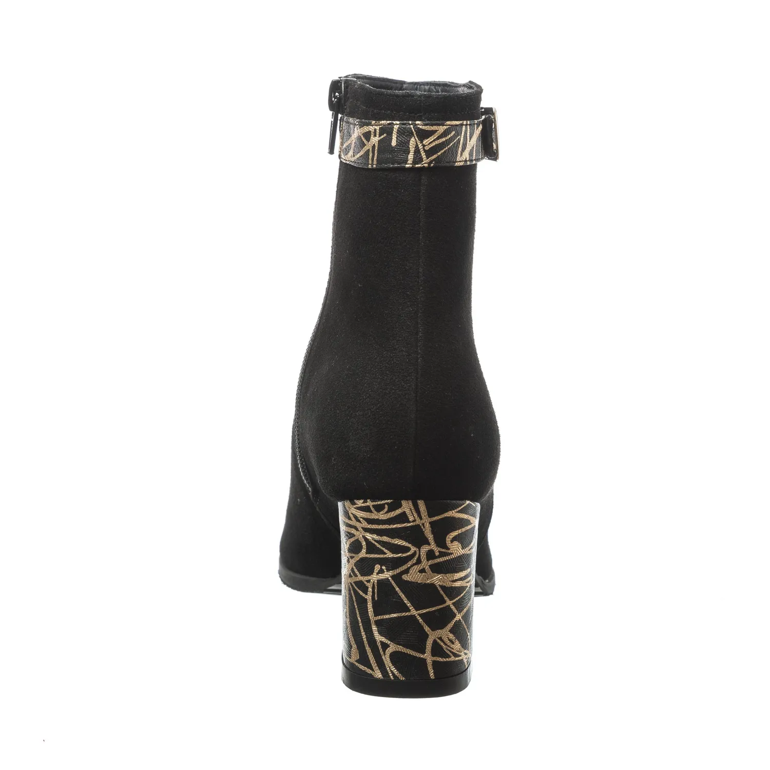 Catinca Shoes GX43 NAFA ghete dama piele negru antilopa