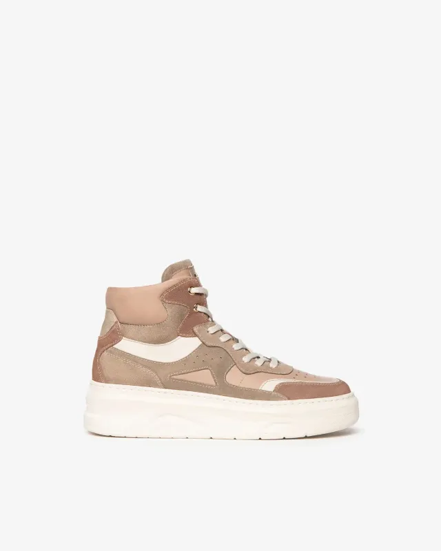 Sneakers dama piele NeroGiardini inalti confort