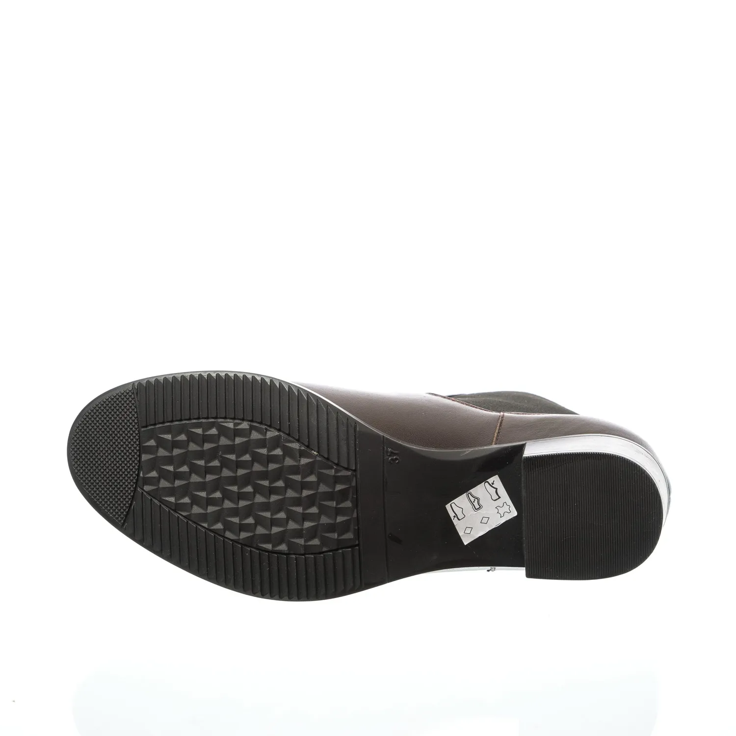 Catinca Shoes E01 MB botine dama piele maro box