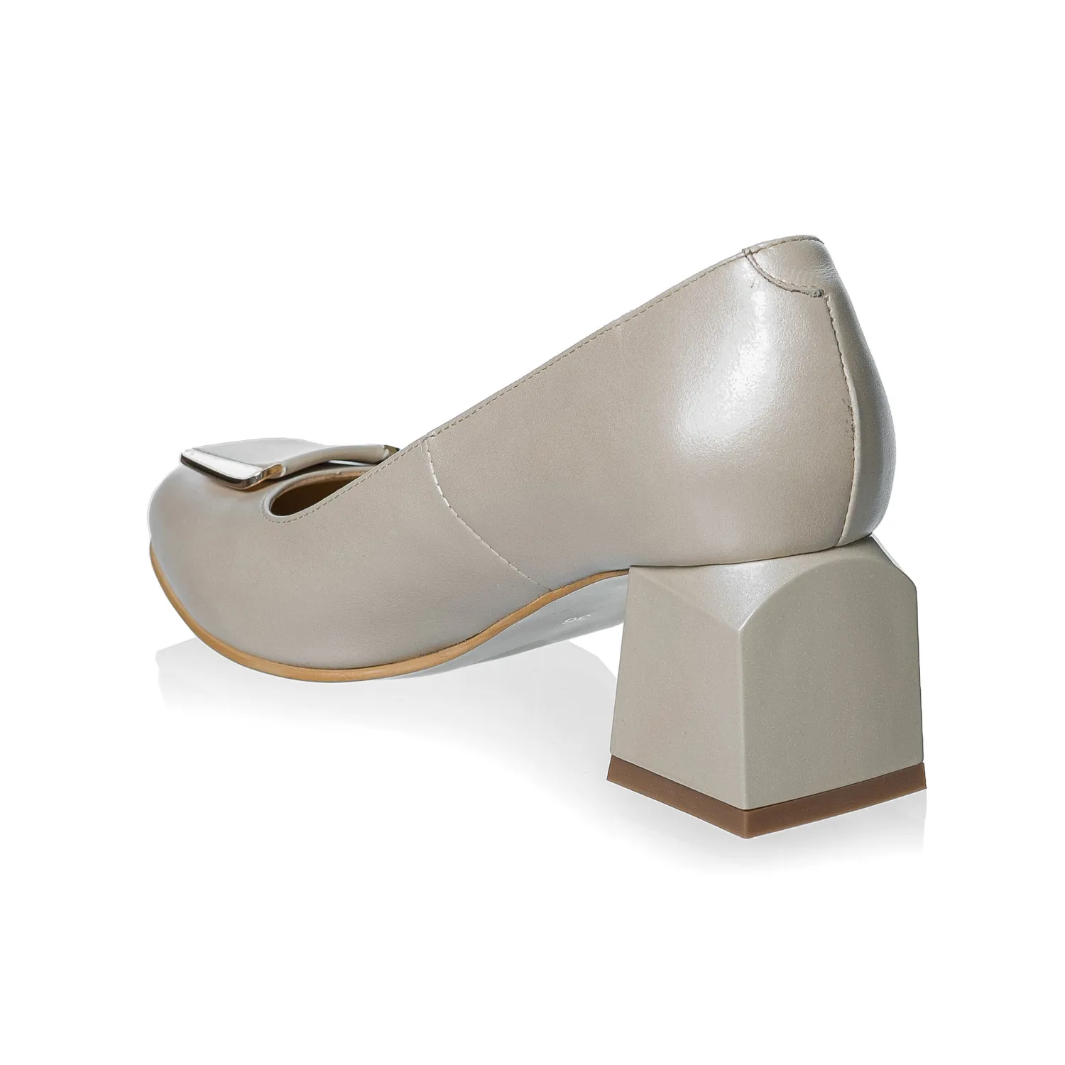 Catinca Shoes A32 BS pantofi damă piele bej sidef