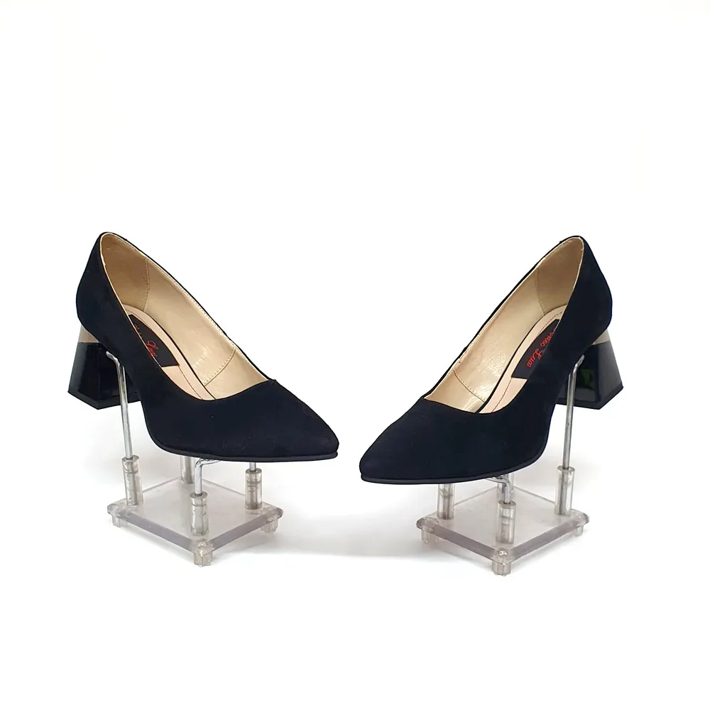 Catinca Shoes A18 NA pantofi dama piele negru antilopa