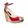 Catinca Shoes G20 RL sandale dama rosu lac piele