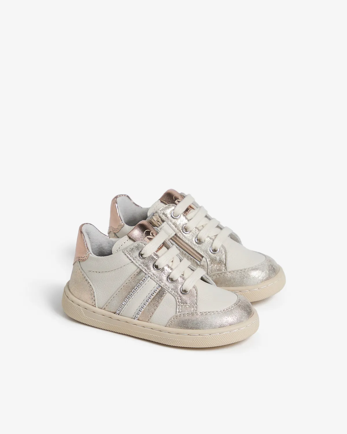 NeroGiardini Junior sneakers piele fetite respirabili