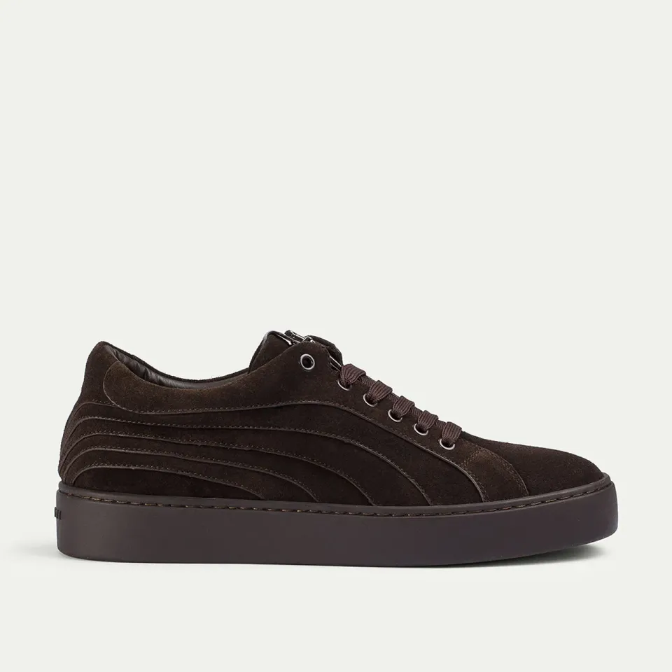 Cesare Paciotti Linea Derby pantofi maro inchis