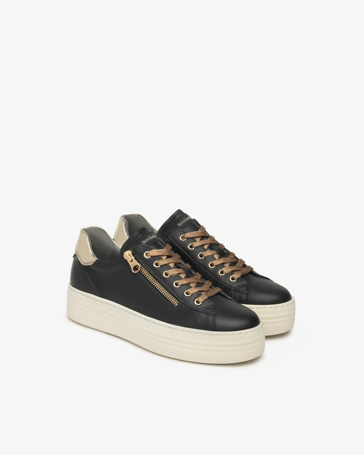 NeroGiardini sneakers dama piele + textil 35-41