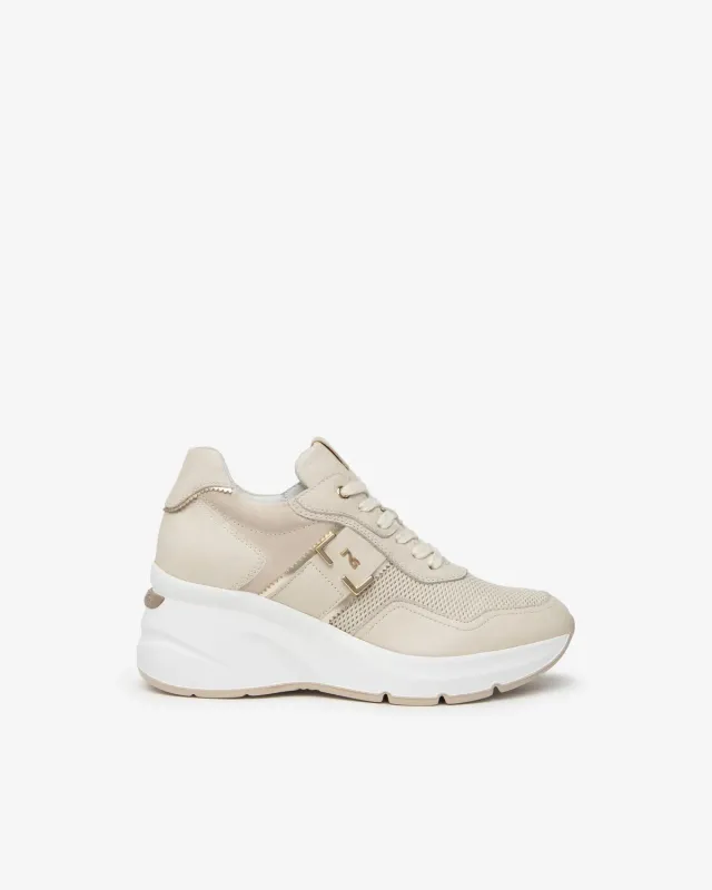 Sneakers dama NeroGiardini piele intoarsa vara