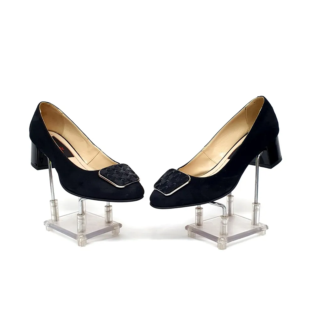 Catinca Shoes A21 NA3D pantofi piele naturala negru