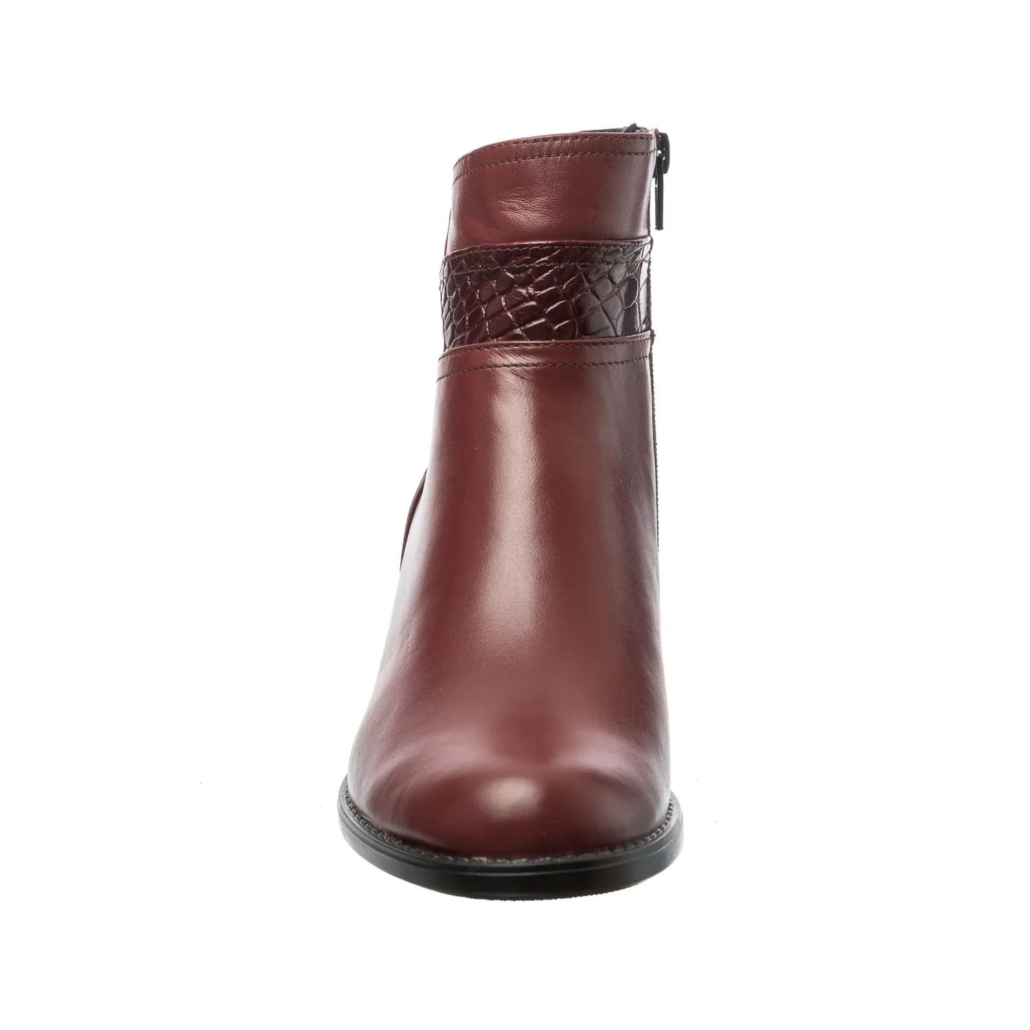 Catinca Shoes GX42 BoBS ghete dama bordo box piele