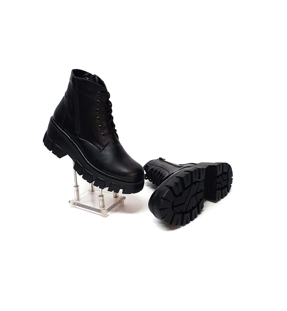 Catinca Shoes BC35 NB bocanci piele negru box