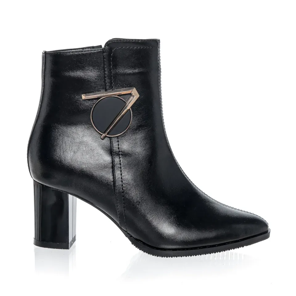 Catinca Shoes GX63 NB ghete piele negre box