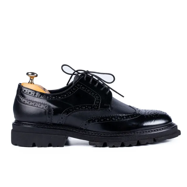 Lucas Shoes Elegant 550 Ukr Box Semi-Lac pantofi piele