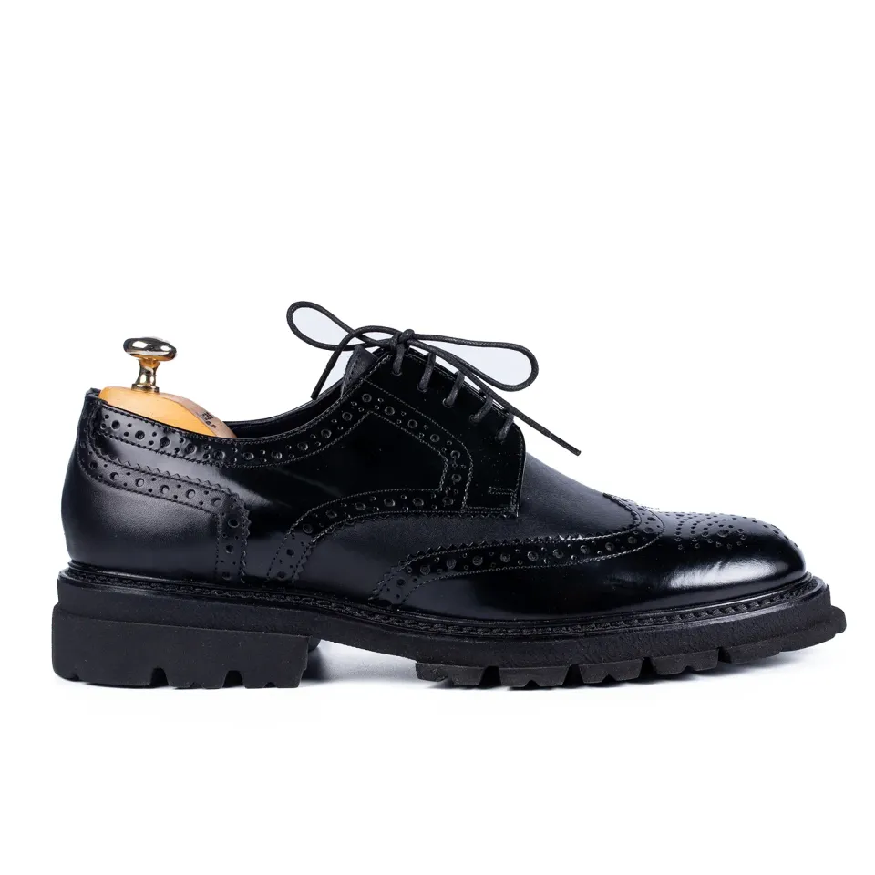 Lucas Shoes Elegant 550 Ukr Box Semi-Lac pantofi piele