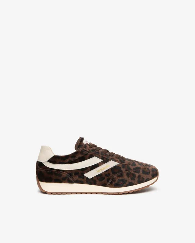NeroGiardini sneakers dama piele par vitel cu siret