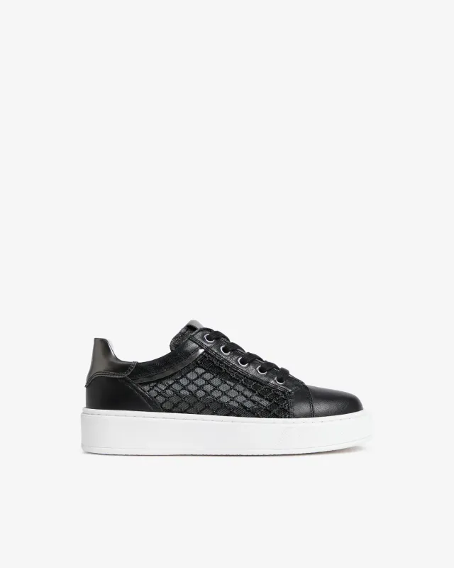 NeroGiardini sneakers fete material textil vara